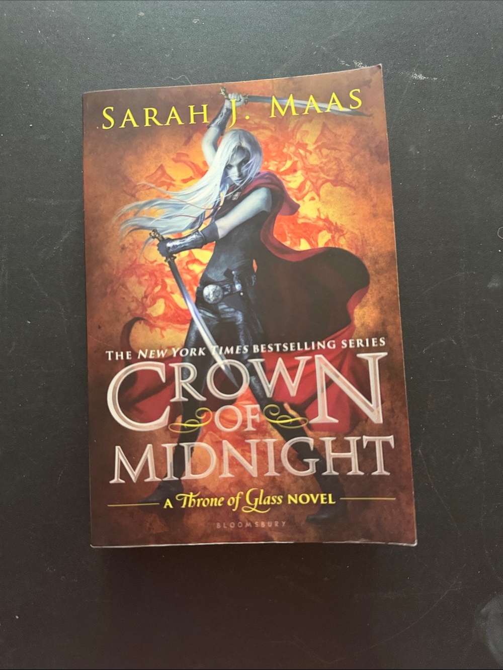 Sarah J. Maas - Crown of Midnight (Red/Orange Cover)